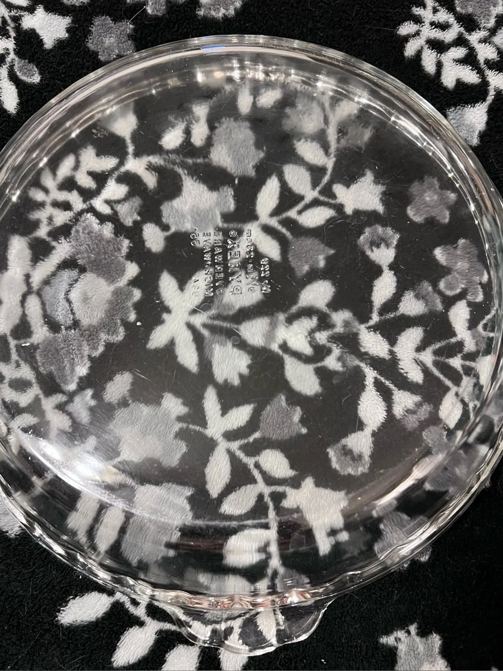 Vintage Pyrex 229 9.5” Glass Pie Plate | Fluted Rim Pie Dish | Made in USA